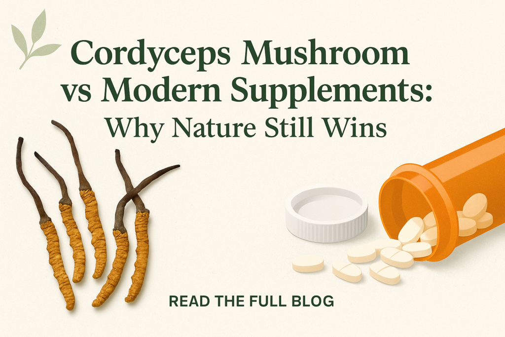 Cordyceps Mushroom vs Modern Supplements